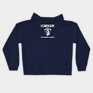 Luminary Logo - White Kids Hoodie